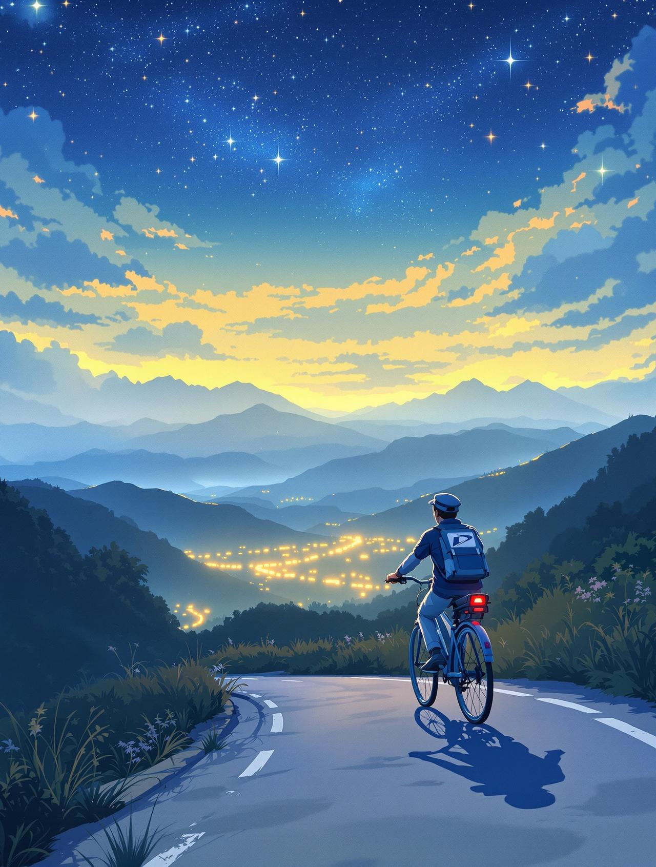 看短剧免费 星空下的邮递员 - 山野童话之旅,自然风光治愈短剧排行榜